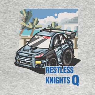 Restless Knights Evo X Choro Q T-Shirt